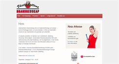 Desktop Screenshot of brandredskap.net